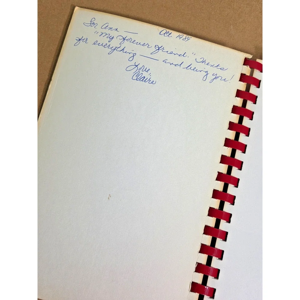 Vintage 1985 St. Louis Symphony of Cooking - Miss Hulling’s & Stan Musial